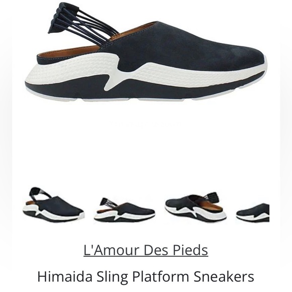 L’AMOUR DES PIEDS HIMAIDA SLING PLATFORM SNEAKERS - Picture 12 of 12